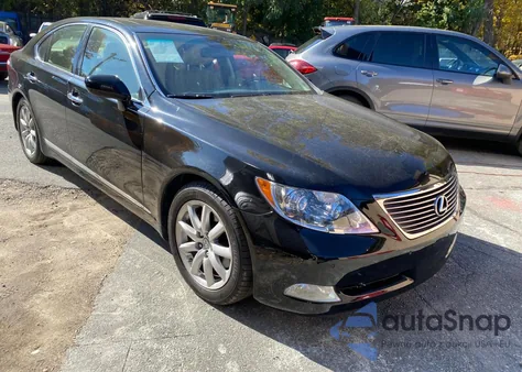 2007 Lexus Ls 460 из США, поврежденный, VIN JTHBL46F875038347